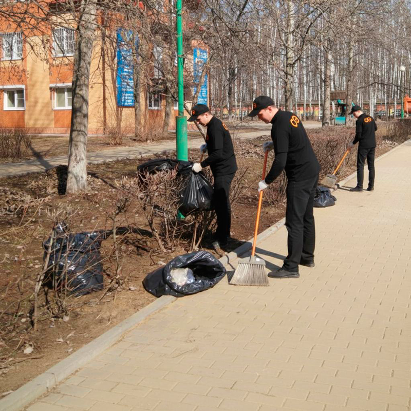 Уборка территории  в Бодайбо